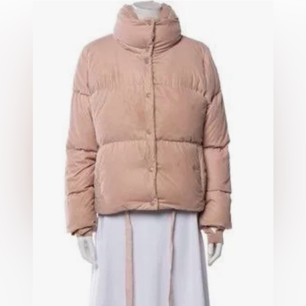 SAM New York Light Pink Puffer Coat. Size Small.
